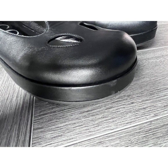 COPY - GUCCI  WOMEN’S BLACK LEATHER PLATFORM MARYJANE SHOE  41 - Picture 6 of 13